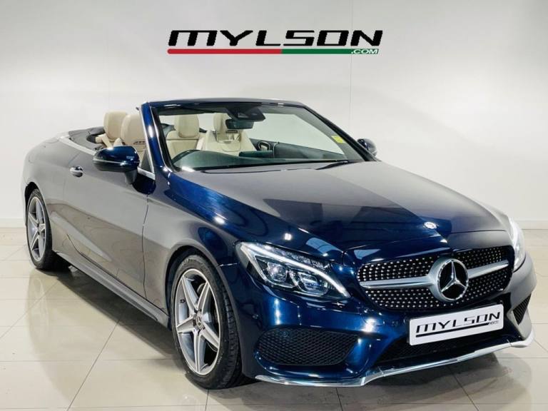 2018 18 MERCEDES-BENZ C-CLASS 2.0 C200 AMG LINE (PREMIUM PLUS) CABRIOLET 2DR PET
