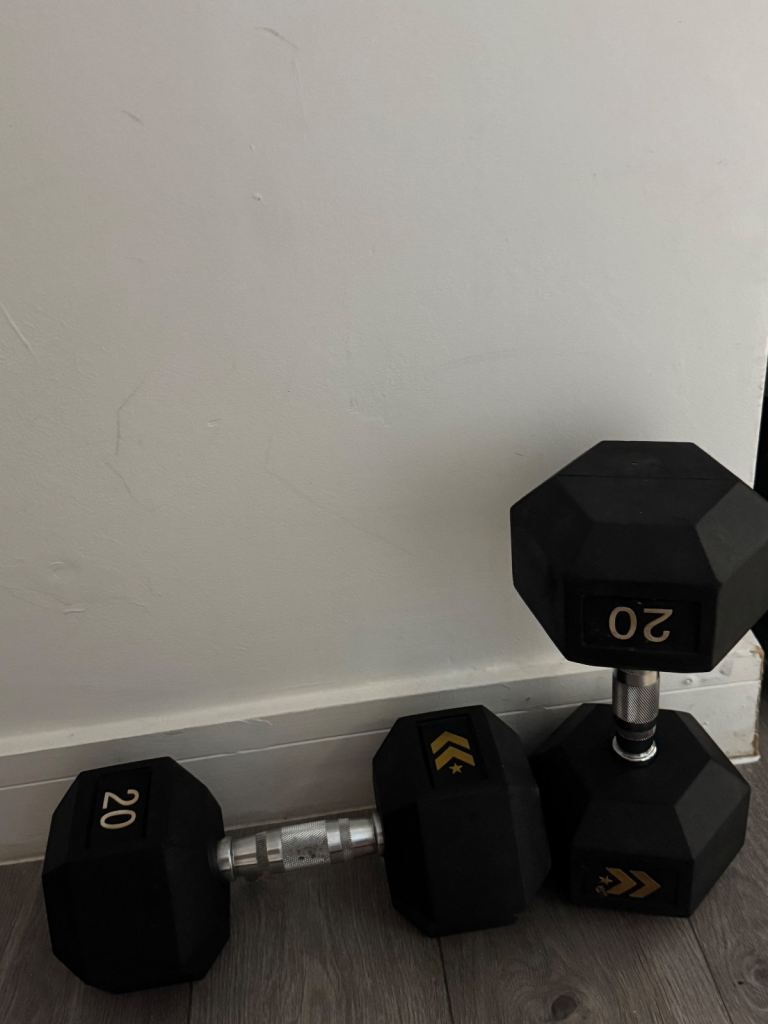 20 kg Gym dumbbels weight 