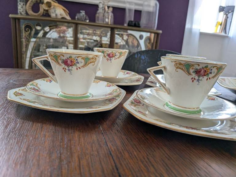 Palissy England Tea Set for 4 – Vintage, Floral Design