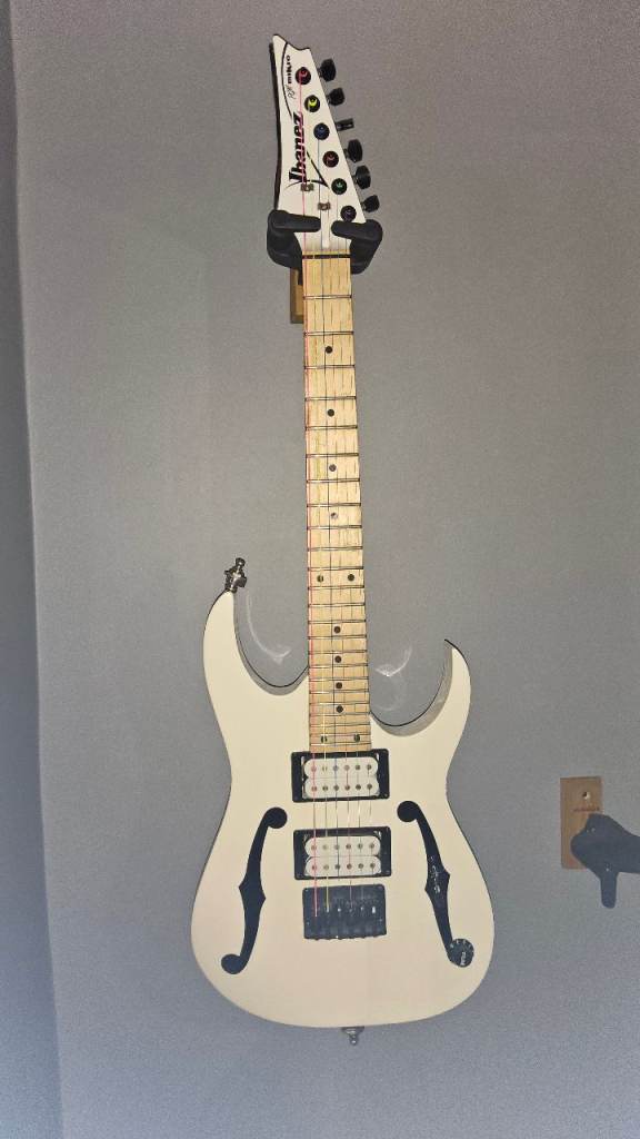 Ibanez Mikro 3/4 size 6-String Electric Guitar (White)