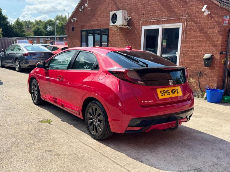 2016 Honda Civic 1.4 i-VTEC S Euro 6 (s/s) 5dr HATCHBACK Petrol Manual