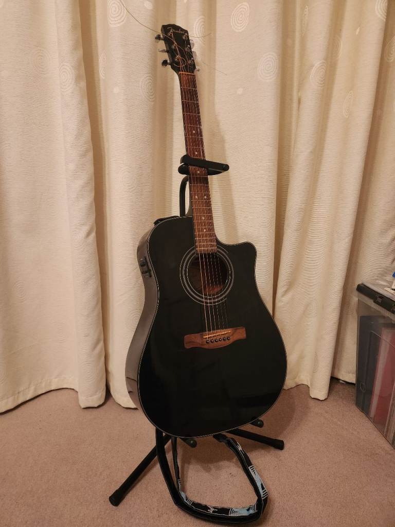 Fender Guitar, acoustic, electric 