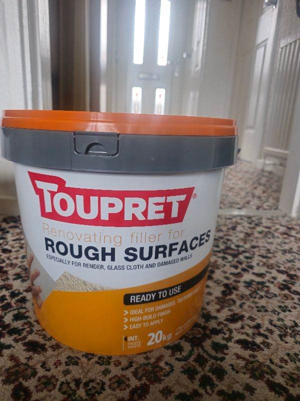 Toupret renovating filler 20kg, brand new, RRP £36