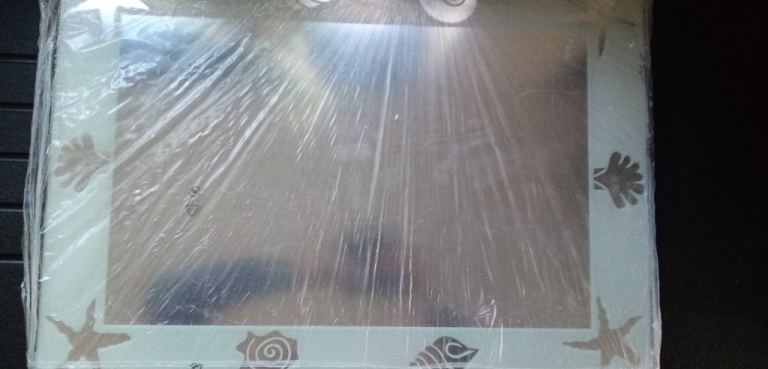 Brand new Mirror Nemo Screen Printing Opal. Colors of the Sea.