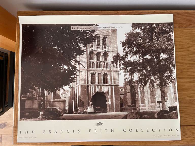 Bury St. Edmunds,the Norman Tower, Francis Frith, Views of Suffolk, England, c. 1955