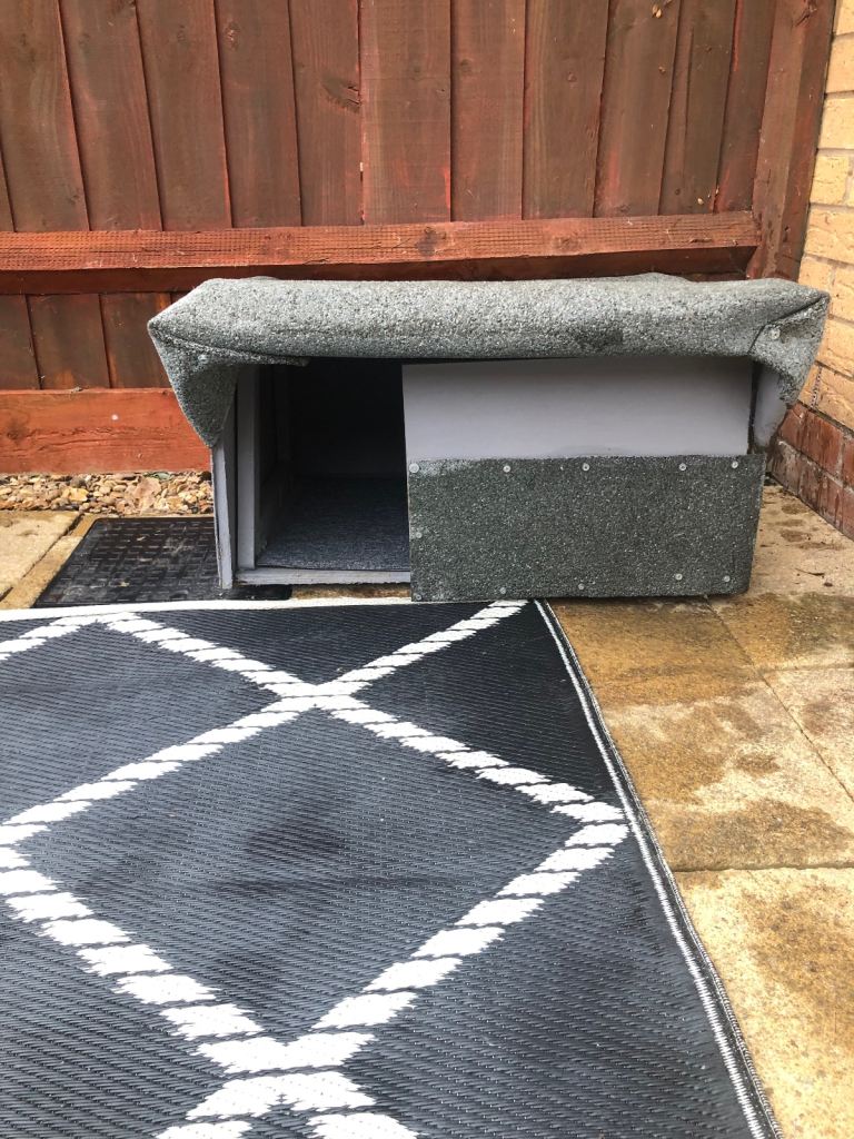 Handmade Wooden Doghouse