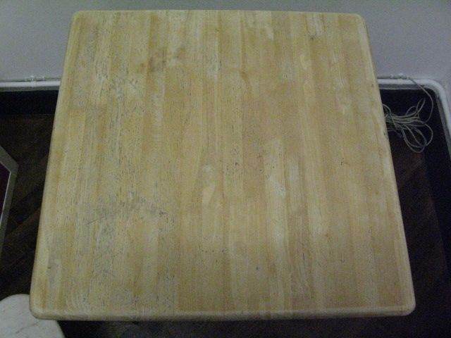 Wooden Table . Size : H=74cm , W=69cm , D=69cm