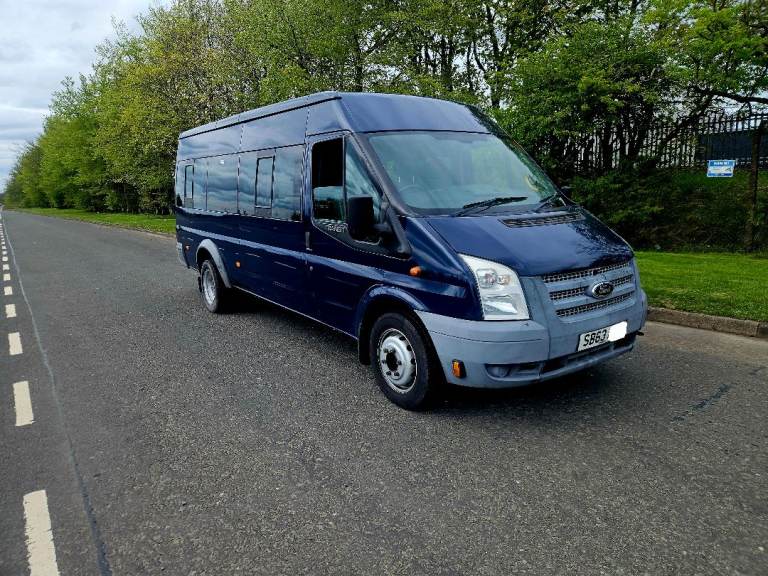 63 / reg transit 17seats euro 5 2.2 rwd minibus sim sprinter crafter iveco relay