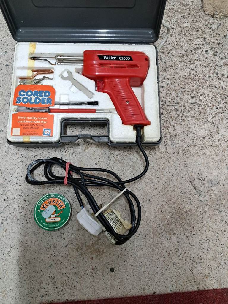 Weller 8200D Soldering Gun Kit with Case & Accessories, £20.00 for Sale