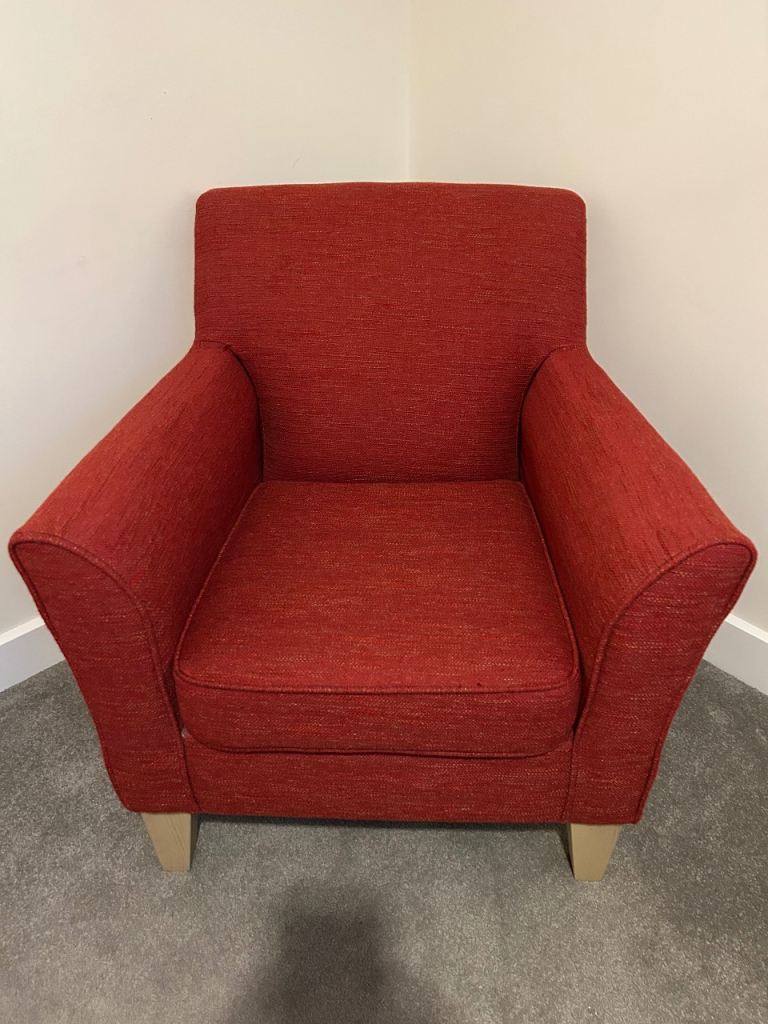 Next Red Armchair 