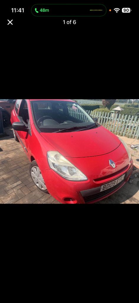 Renault, CLIO, Hatchback, 2009, Manual, 1149 (cc), 3 doors