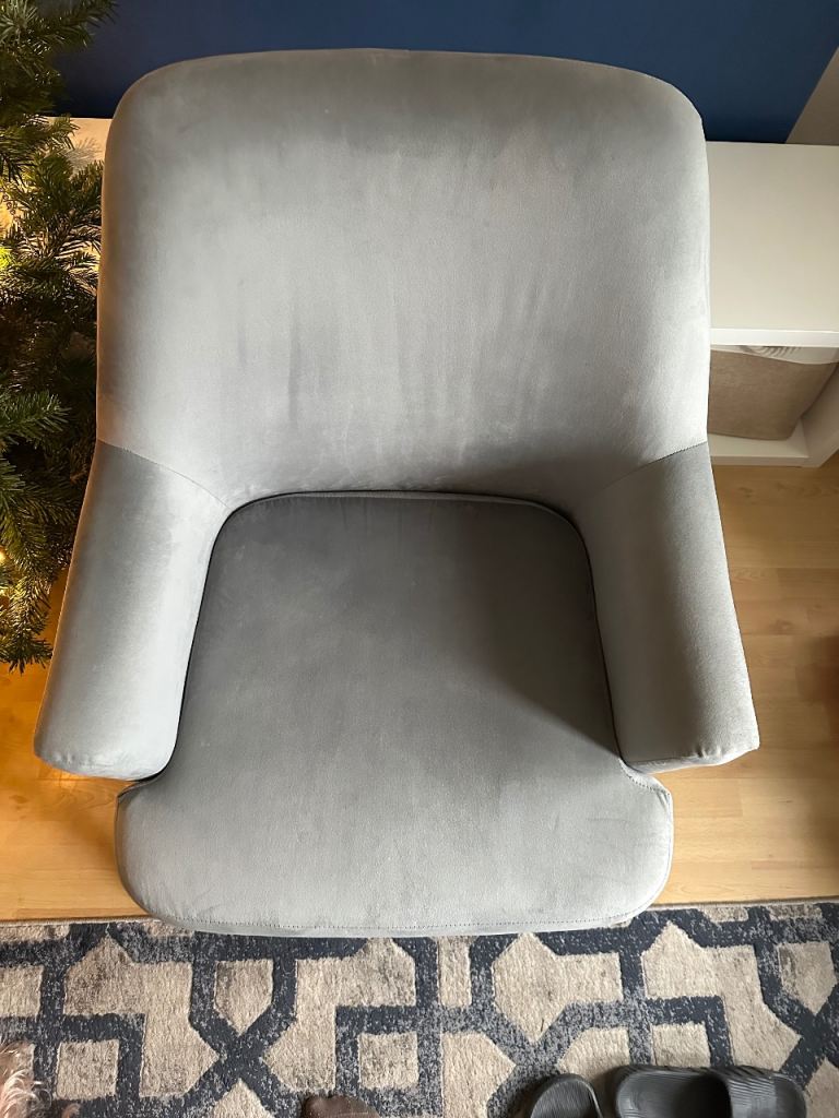 Grey Tub Chair