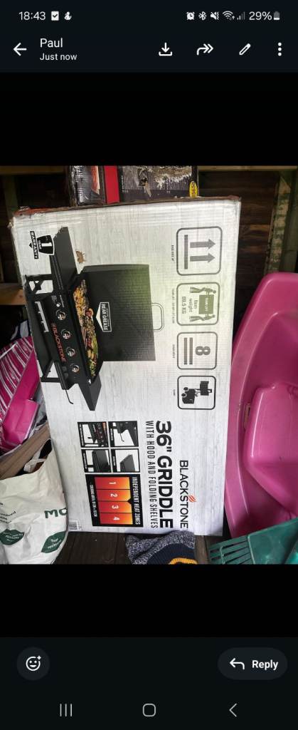 Blackstone 36" grill