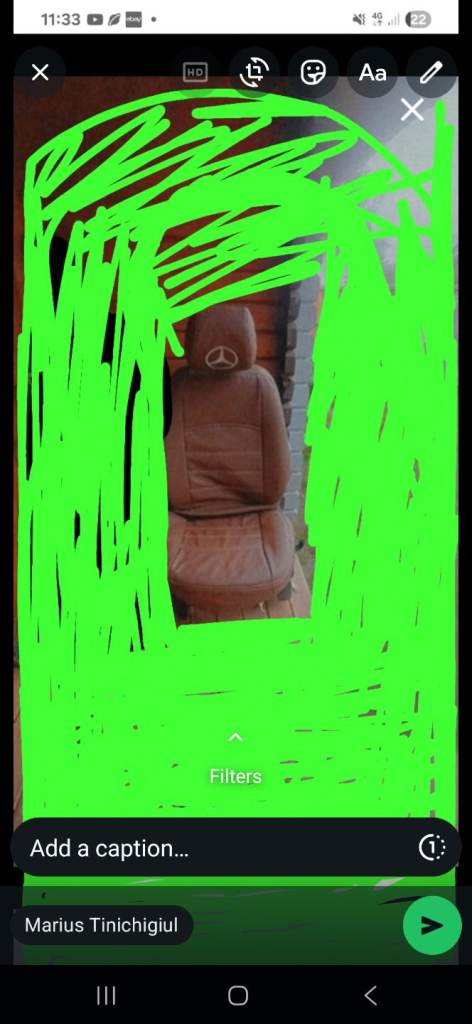 Single .Mercedes  chair