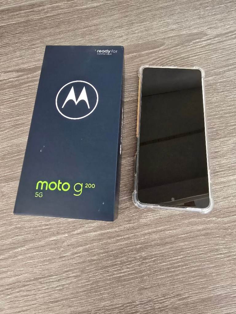 image for MOTOROLA G200 MOBILE SMARTPHONE 6.8 INCH SCREEN UNLOCKED 5G 8GB RAM 128GB IN EXCELLENT CONDITION