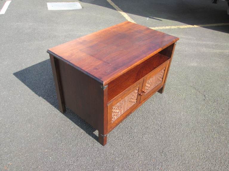 MAHOGANY TV CABINET at HAVEN TRUST CHARITY SHOP