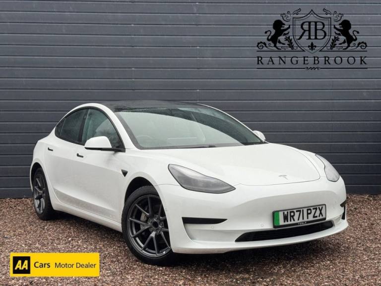 2021 71 TESLA MODEL 3 STANDARD RANGE PLUS SALOON 4DR ELECTRIC AUTO RWD 