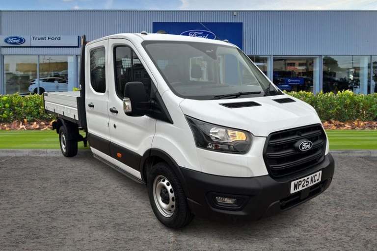 2025 Ford Transit 350 Leader L3 LWB Double Cab Tipper RWD 2.0 EcoBlue 165ps Manual Tipper Diesel ...