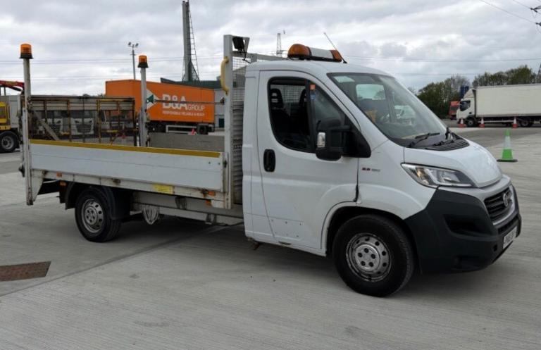 2018/18 FIAT DUCATO 2.3 DROPSIDE/TAIL LIFT EURO6 DIRECT COMAPNYB PRICE IS + VAT 