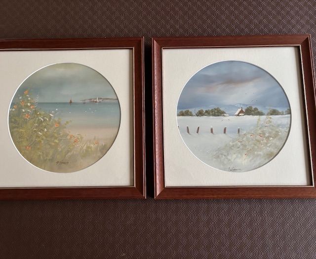 Original paintings by George Spence 