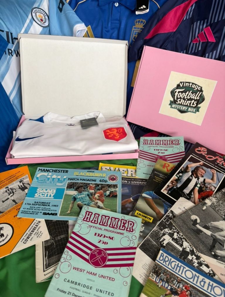 Vintage football shirts mystery box 🗃️ 