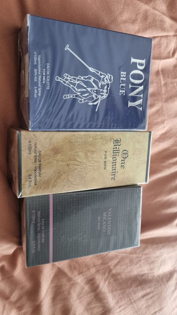 Male and female perfume