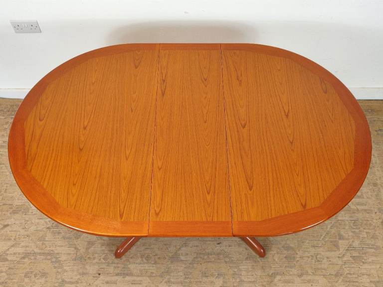 image for Vintage G Plan Dining Table Gate Leg Drop Leaf Teak  Mid Century Danish Style