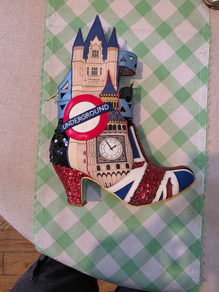Irregular Choice Great Day Out ankle boots, size 4