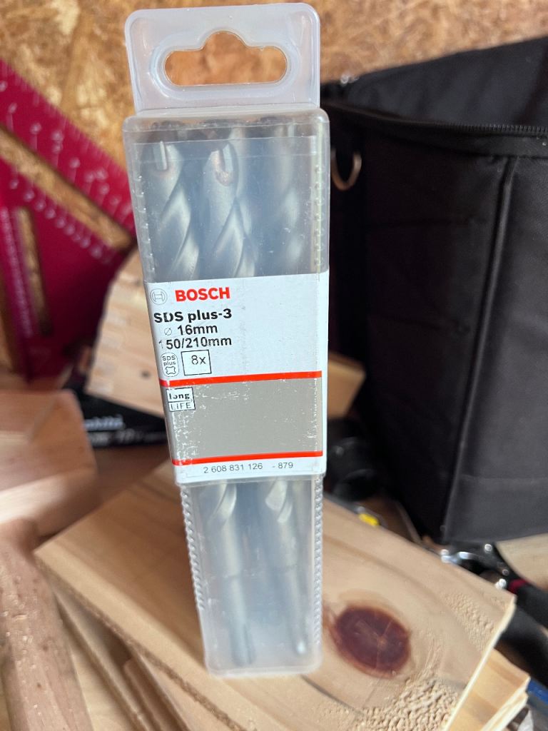 Bosch SDS Plus-3 Hammer Drill set