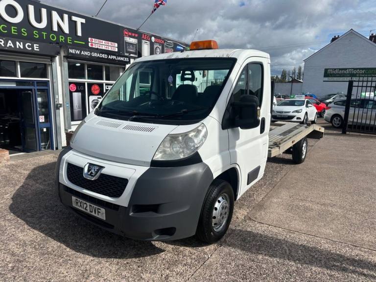 2012 Peugeot Boxer 2.2 HDI 335 L3 130 BHP RECOVERY TRUCK VEHICLE TRANSPORTER VEHICLE TRANSPORTER ...