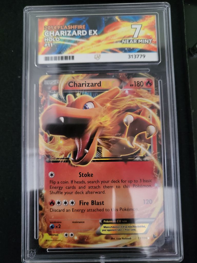 2014 Flashfire Charizard EX Holo – PSA 7 Near Mint