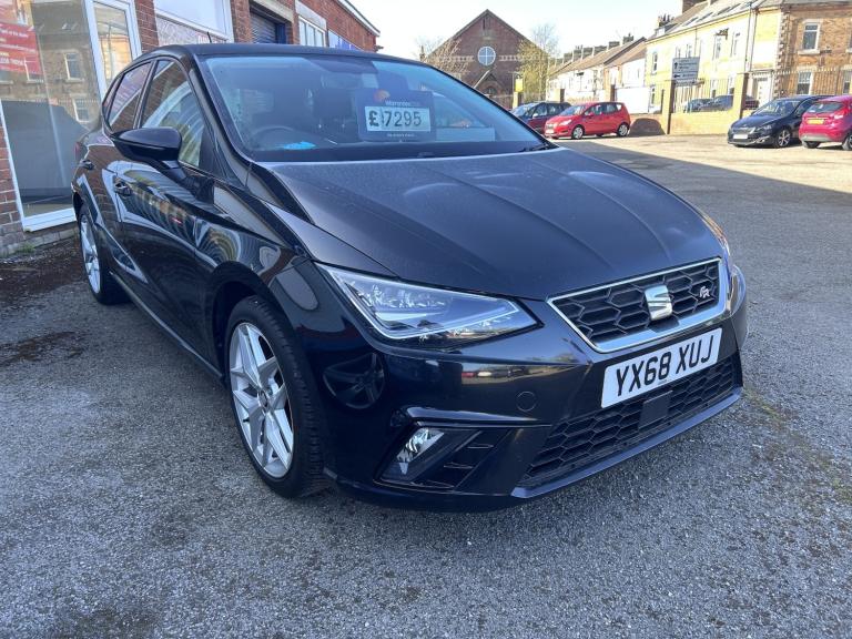 2018, SEAT IBIZA 1.0 TSI FR Black Manual Petrol