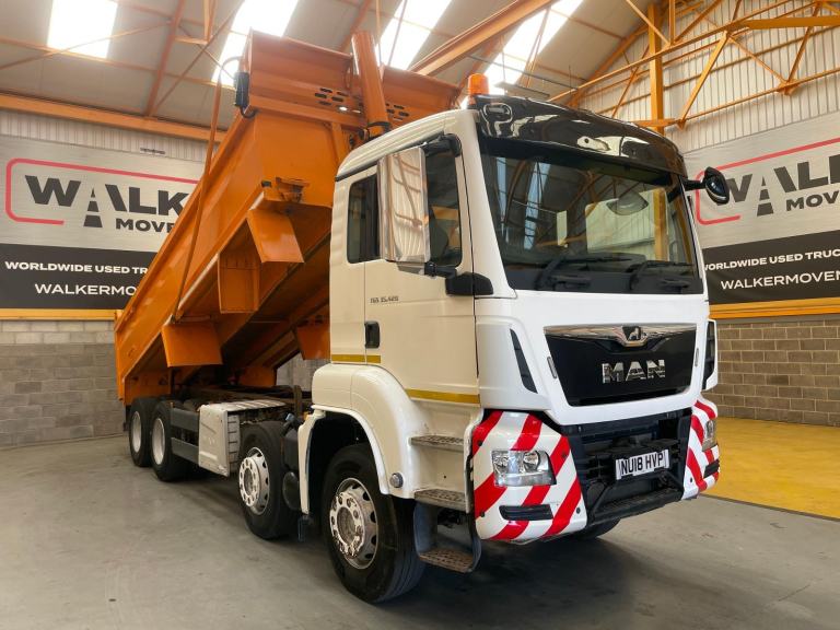 MAN TGS 35.420 *EURO 6* 8X4 STEEL TIPPER - 2018 - NU18 HVP