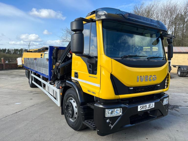 2019 Iveco Eurocargo 180e280 with crane Hiab X-hiduo 158