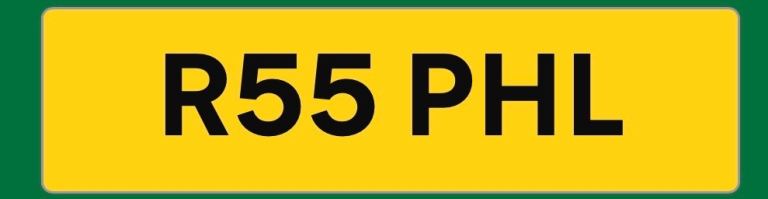 R55 PHL private plate