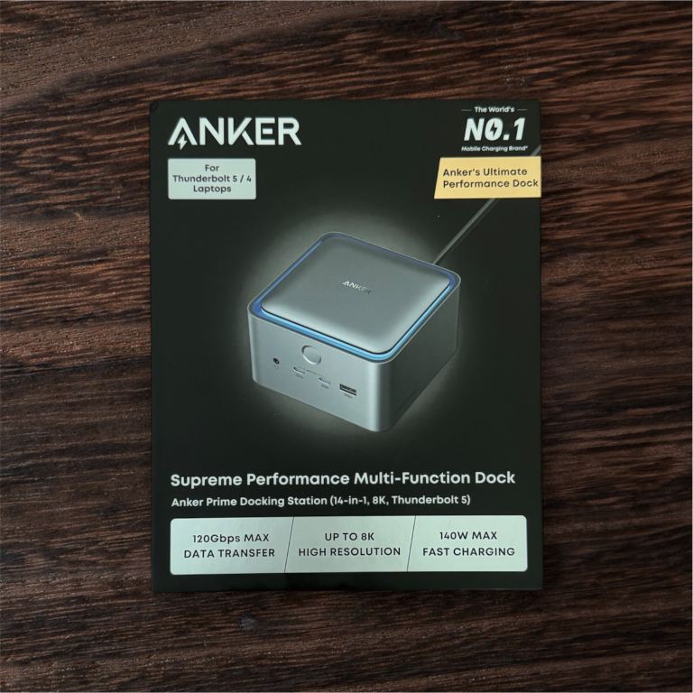 Anker Prime Thunderbolt 5 Docking Station 14-in-1
