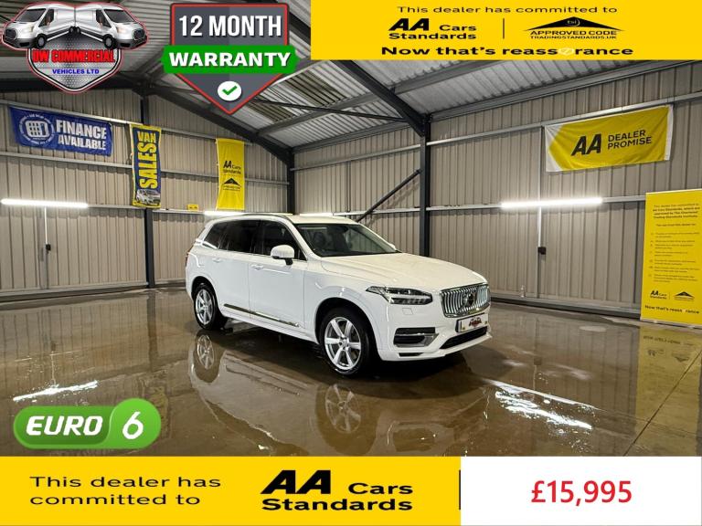 2021 Volvo XC90 2.0 T8 Hybrid Momentum AWD Automatic 7 Seater Recharge 4x4 SUV ESTATE Petrol Para...