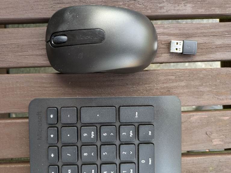 Microsoft wireless keyboard and mouse 
