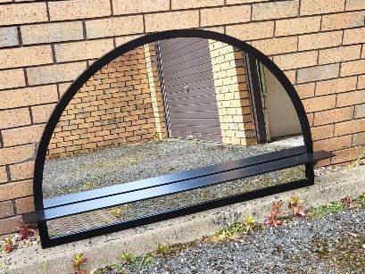 BEAUTIFUL ART-DECO STYLE WALL MIRROR