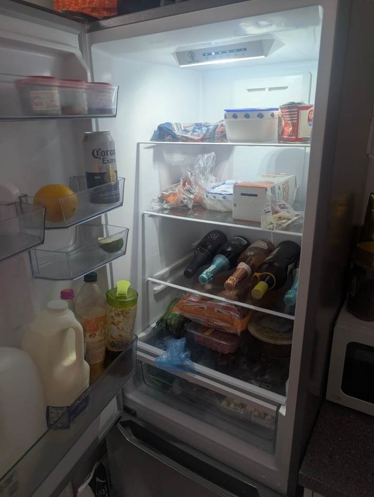 LEC fridge freezer 