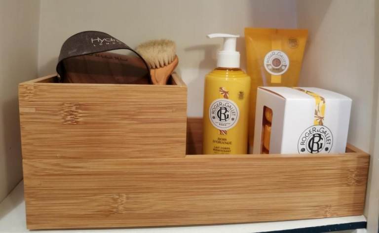 IKEA Bamboo organising boxes TAVELAN