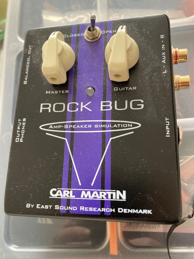 Carl Martin Rock Bug amp/ speaker simulator 