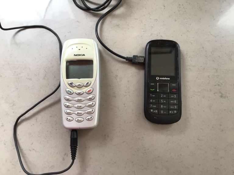 Nokia and Vodafone mobiles and chargers - parts only