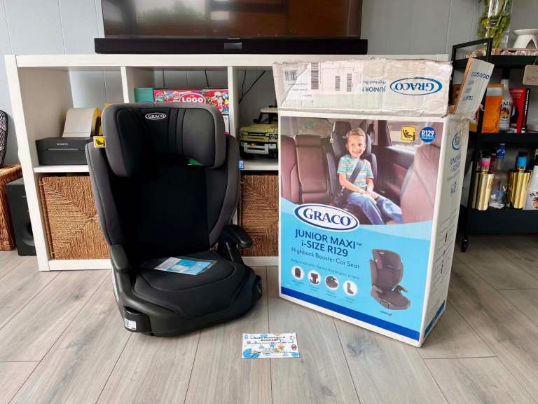 Graco Junior Maxi i-Size R129 Booster Carseat Brand New! 