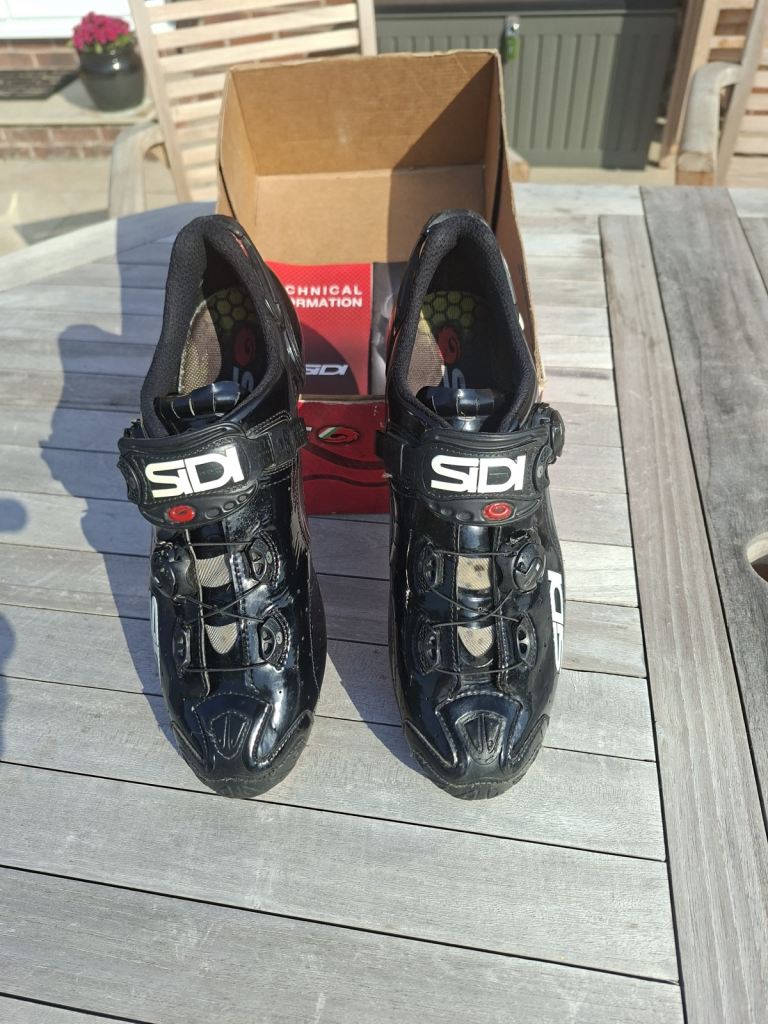 SIDI MTB Drake Carbon SRS Vernice cycle shoes
