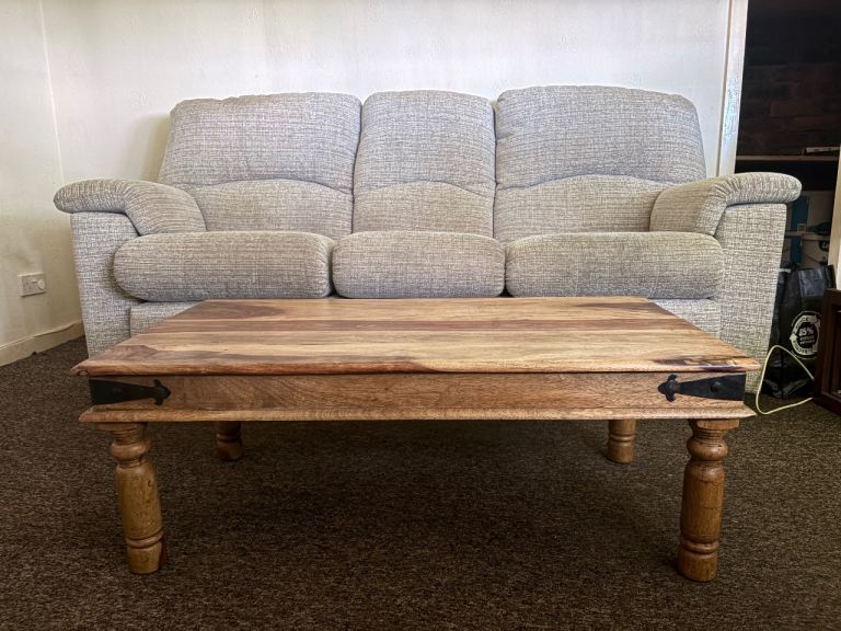 SOLD Solid coffee/side table