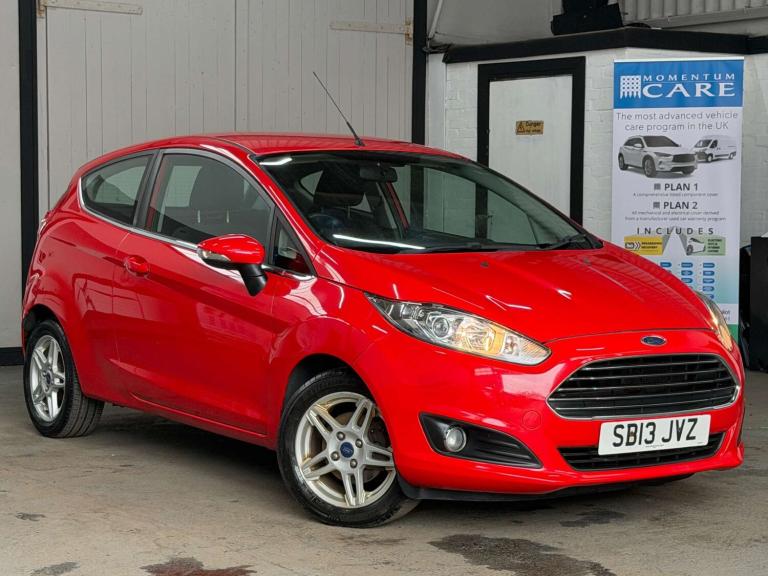 2013 Ford Fiesta 1.2 Fiesta Zetec 3dr Hatchback Petrol Manual