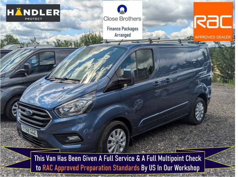 2018 Ford Transit Custom 2.0 EcoBlue 130ps Low Roof Limited Van PANEL VAN Diesel Manual