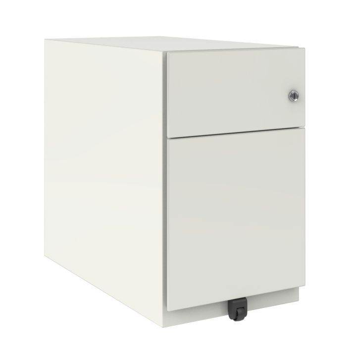New Bisley Note 2 Drawer Mobile Pedestal - Chalk White