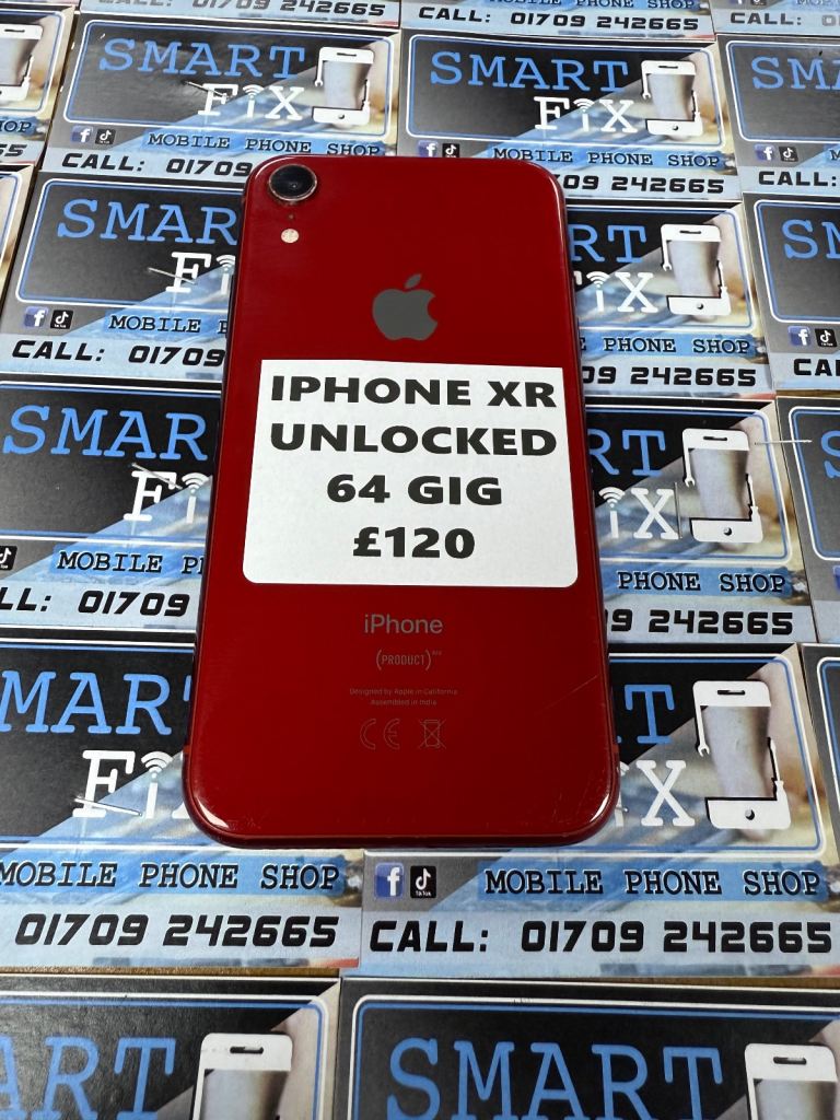 image for IPHONE XR (UNLOCKED) (64 GIG) (RED) (WARRANTY)